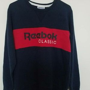 Vintage Reebok Classic Crew Neck Sweater Sz M